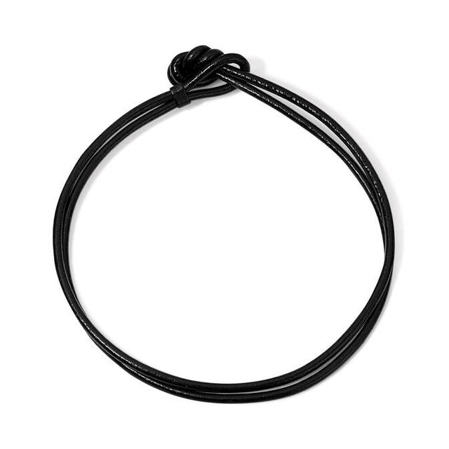 Stephanie Gottlieb Leather Cord Necklace