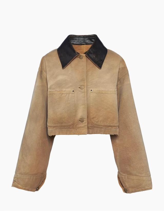 Cropped Canvas Jacket