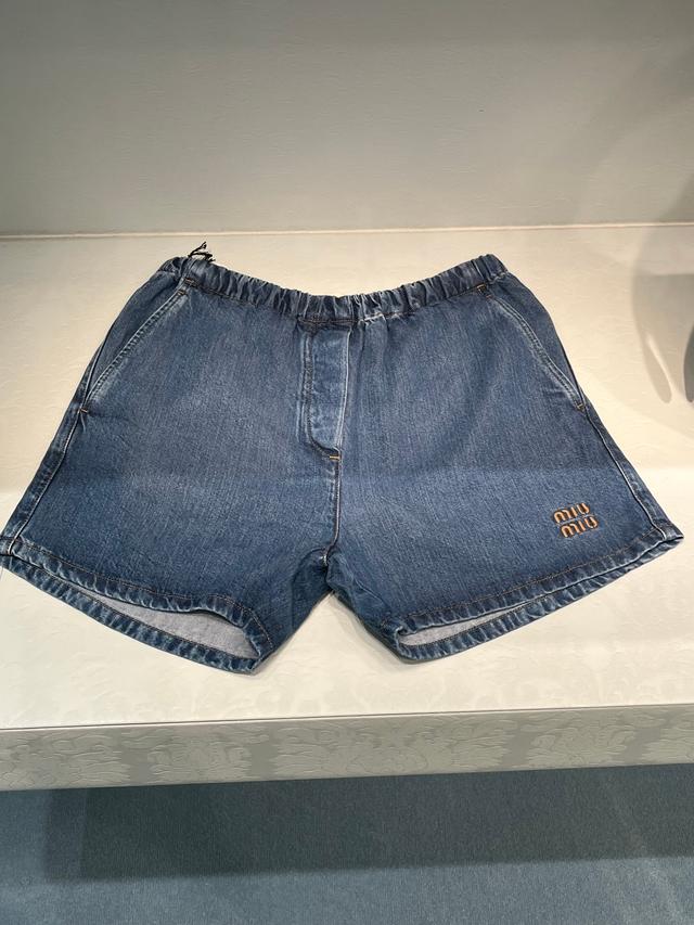 Miu Miu Denim Shorts