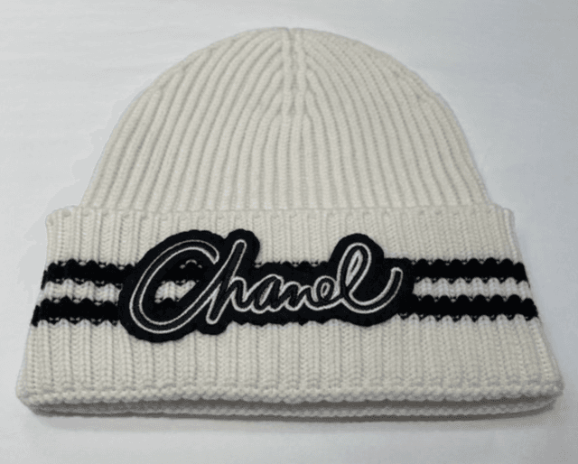 Black and White Beanie