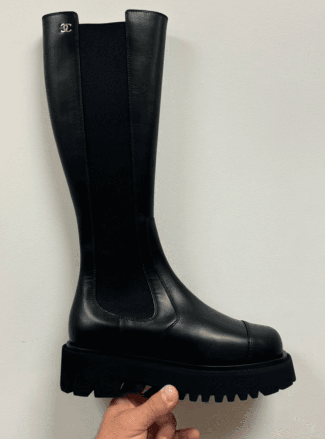 Black Leather Boots