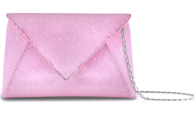 Tyler Ellis Small Lee Pouchet Pastel Pink Swarovski Rock Crystal | Thumbnail 1