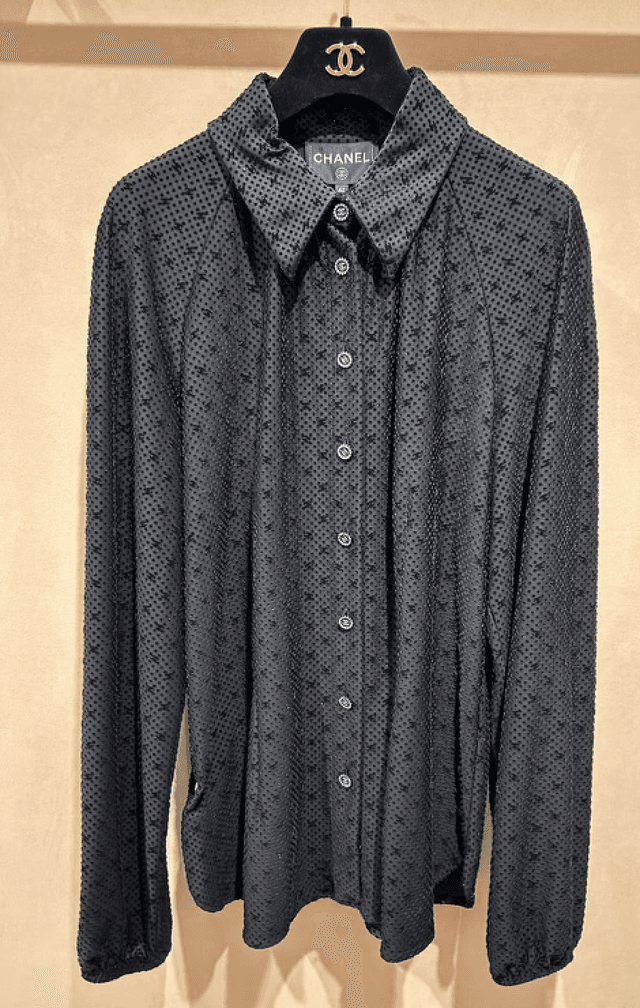 Black Long Sleeve Top