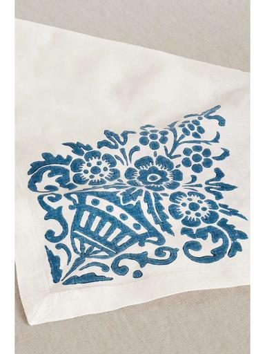 Cabana Mirandola Set Of Four Printed Linen Napkins | Thumbnail 3 Cabana Mirandola Set Of Four Printed Linen Napkins | Thumbnail 3