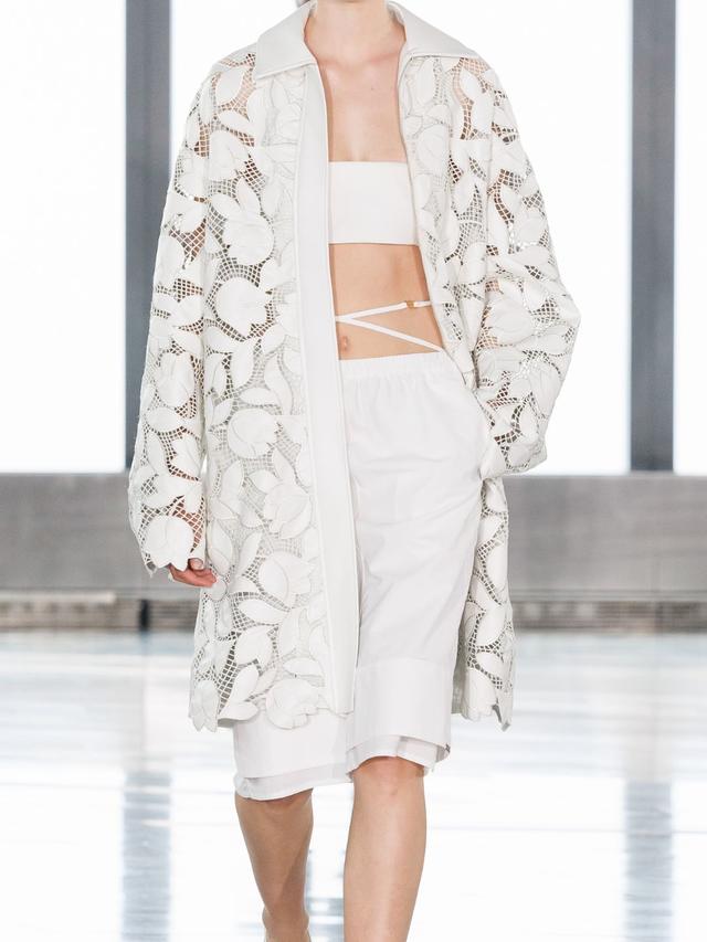 PRE-ORDER Brixton Long Jacket in Embroidered Floral