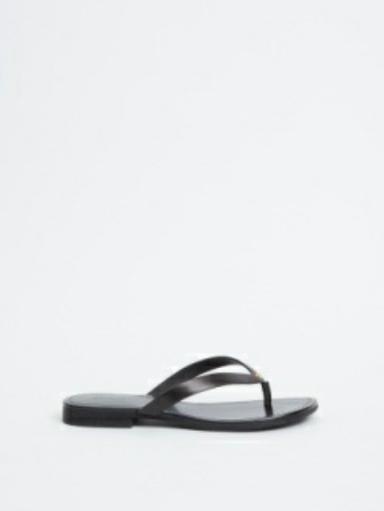 Simkhai PRE-ORDER Zhara Leather Thong Sandal | Thumbnail 1
