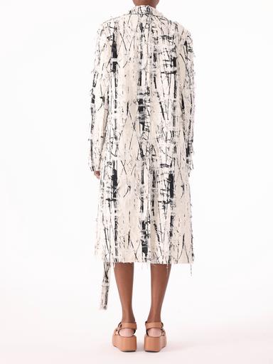 Jason Wu Collection PRE-ORDER Calligraphy Jacquard Single-Breasted Coat | Thumbnail 4