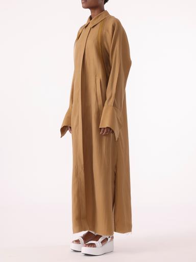 Jason Wu Collection PRE-ORDER Raglan Sleeve Soft Mikado Trench Coat | Thumbnail 3