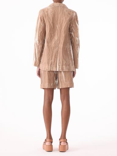 Jason Wu Collection PRE-ORDER Screen-Printed Soft Mikado Blazer | Thumbnail 4