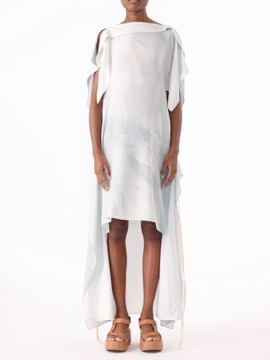 Jason Wu Collection PRE-ORDER Silk Habotai Kimono Wrap Dress | Thumbnail 1