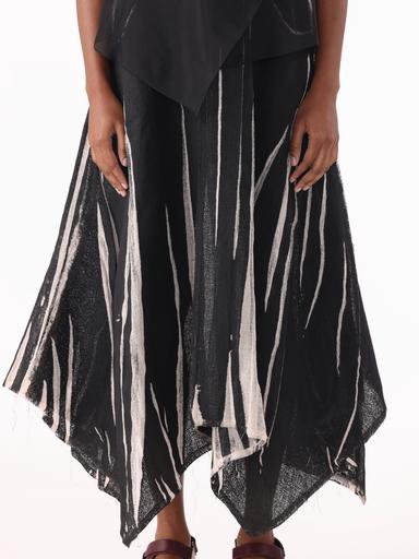 Jason Wu Collection PRE-ORDER Gauze Screen-Printed Tank Dress with Handkerchief Hem | Thumbnail 2