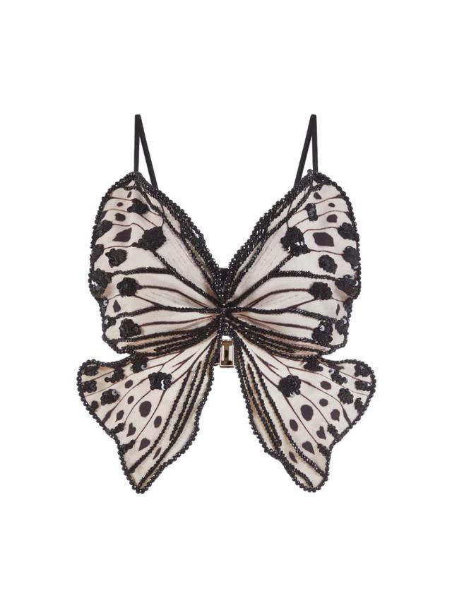 PRE-ORDER Butterfly Embroidered Top