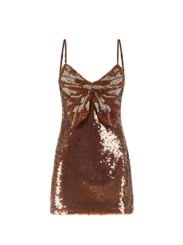 PRE-ORDER Sequin Butterfly Mini Dress
