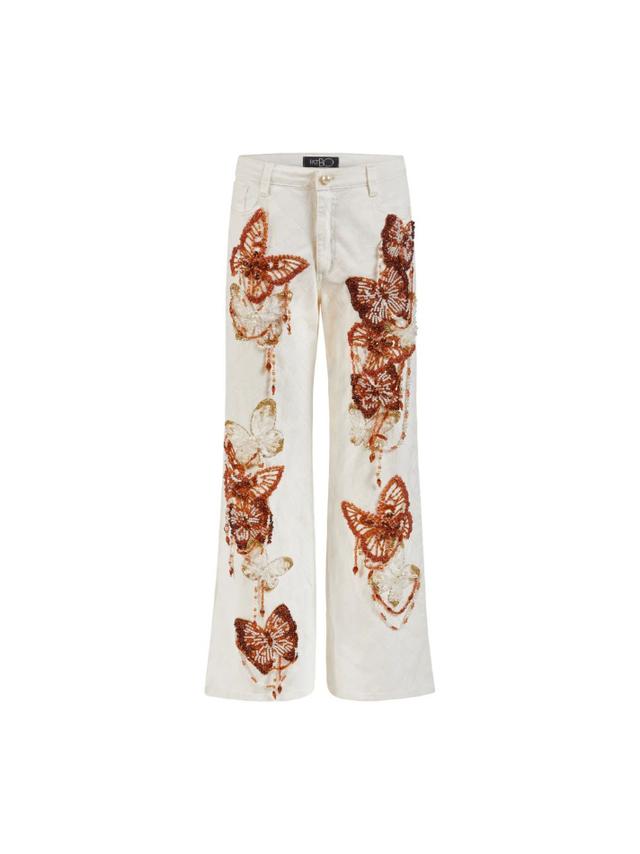 PRE-ORDER Butterfly Flutter Denim Pant