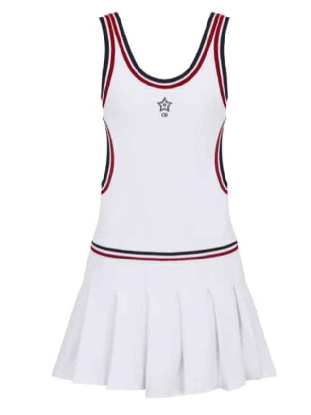 Viscose Tennis Knit Tank Dress