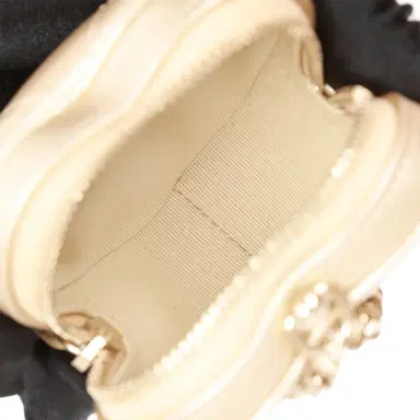Chanel Chanel CC In Love Heart Necklace Bag Gold Lambskin Light Gold Hardware | Thumbnail 7 Chanel Chanel CC In Love Heart Necklace Bag Gold Lambskin Light Gold Hardware | Thumbnail 7
