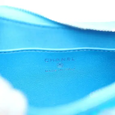 Chanel Chanel Mini Hobo Bag Blue Metallic Goatskin Silver Hardware | Thumbnail 11 Chanel Chanel Mini Hobo Bag Blue Metallic Goatskin Silver Hardware | Thumbnail 11