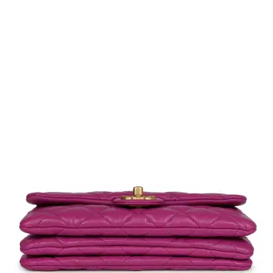 Chanel Chanel Small Crush Flap Bag Purple Shiny Aged Calfskin Brushed Gold Hardware | Thumbnail 6 Chanel Chanel Small Crush Flap Bag Purple Shiny Aged Calfskin Brushed Gold Hardware | Thumbnail 6