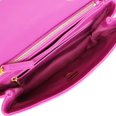 Chanel Chanel Small Crush Flap Bag Purple Shiny Aged Calfskin Brushed Gold Hardware | Thumbnail 9 Chanel Chanel Small Crush Flap Bag Purple Shiny Aged Calfskin Brushed Gold Hardware | Thumbnail 9