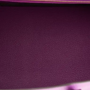HERMÈS Hermes Birkin 35 Anemone Epsom Gold Hardware | Thumbnail 8