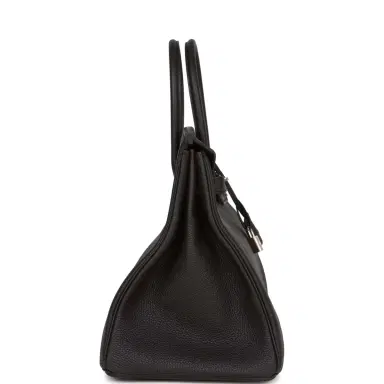 HERMÈS Hermes Birkin 35 Black Togo Palladium Hardware | Thumbnail 4 HERMÈS Hermes Birkin 35 Black Togo Palladium Hardware | Thumbnail 4