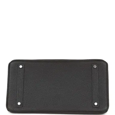HERMÈS Hermes Birkin 35 Black Togo Palladium Hardware | Thumbnail 6 HERMÈS Hermes Birkin 35 Black Togo Palladium Hardware | Thumbnail 6