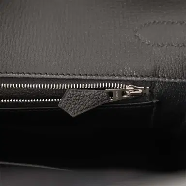 HERMÈS Hermes Birkin 35 Black Togo Palladium Hardware | Thumbnail 9 HERMÈS Hermes Birkin 35 Black Togo Palladium Hardware | Thumbnail 9