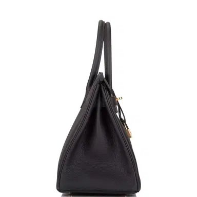 HERMÈS Hermes Black Togo Birkin 30cm Rose Gold Hardware | Thumbnail 3 HERMÈS Hermes Black Togo Birkin 30cm Rose Gold Hardware | Thumbnail 3