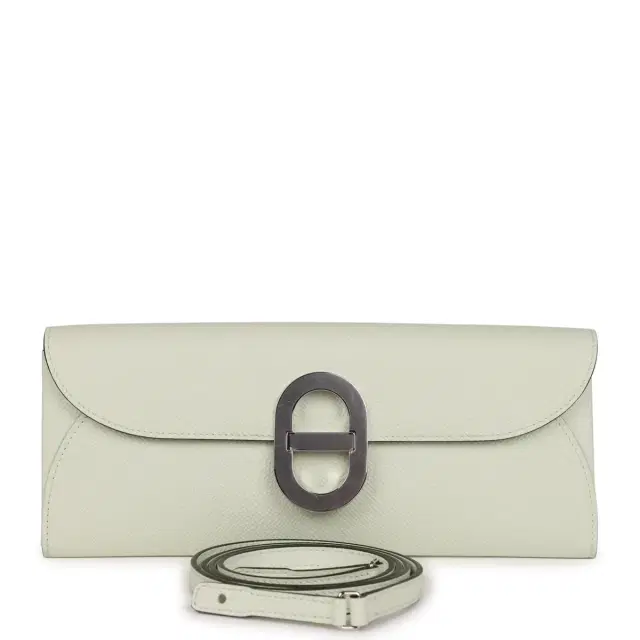 hermes Hermes Chaine d'Ancre Wallet to Go Vert Fizz Epsom Palladium Hardware