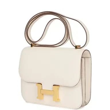 HERMÈS Hermes Constance 18 Nata Chevre Mysore Gold Hardware | Thumbnail 5