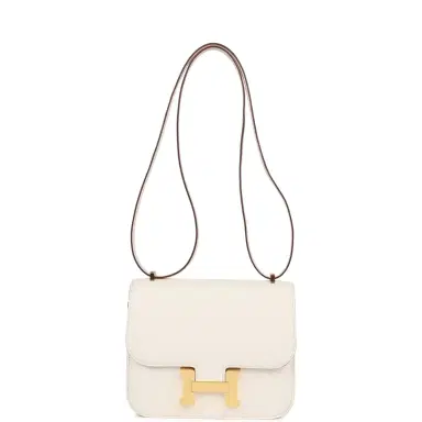 HERMÈS Hermes Constance 18 Nata Chevre Mysore Gold Hardware | Thumbnail 7