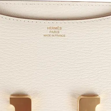 HERMÈS Hermes Constance 18 Nata Chevre Mysore Gold Hardware | Thumbnail 8