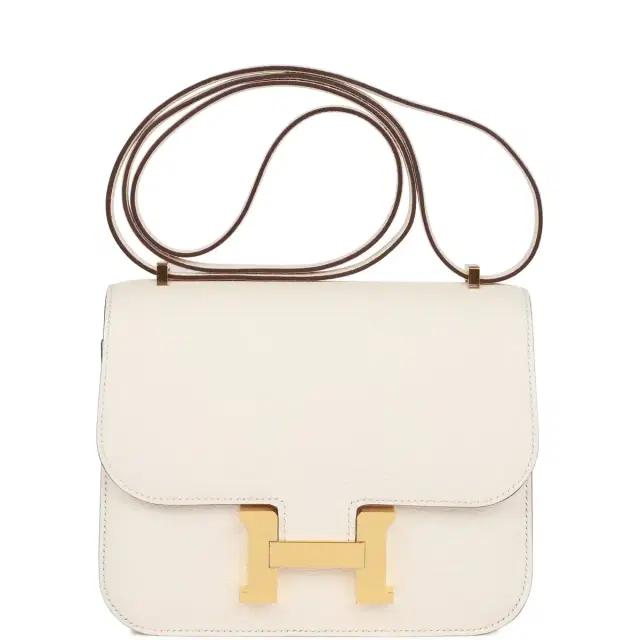 hermes Hermes Constance 18 Nata Chevre Mysore Gold Hardware