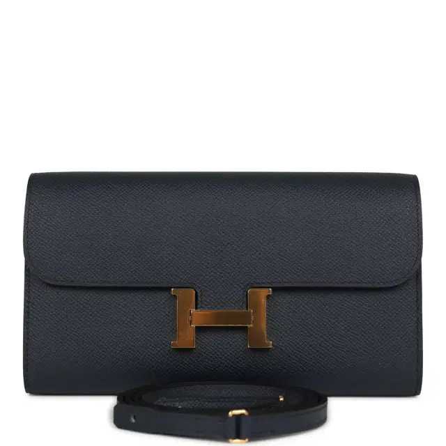 Hermes Constance To Go Wallet Bleu Indigo Epsom Gold Hardware Hermes Constance To Go Wallet Bleu Indigo Epsom Gold Hardware