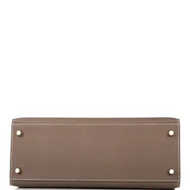 HERMÈS Hermes Etoupe Epsom Sellier Kelly 28cm Gold Hardware | Thumbnail 6 HERMÈS Hermes Etoupe Epsom Sellier Kelly 28cm Gold Hardware | Thumbnail 6