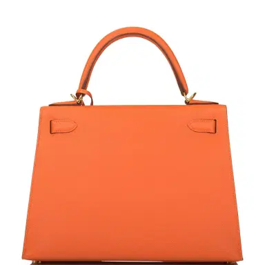 HERMÈS Hermes Feu Epsom Sellier Kelly 28cm Gold Hardware | Thumbnail 4 HERMÈS Hermes Feu Epsom Sellier Kelly 28cm Gold Hardware | Thumbnail 4
