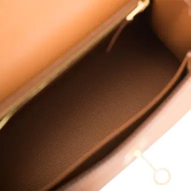 HERMÈS Hermes Gold Epsom Sellier Kelly 25cm Gold Hardware | Thumbnail 8 HERMÈS Hermes Gold Epsom Sellier Kelly 25cm Gold Hardware | Thumbnail 8