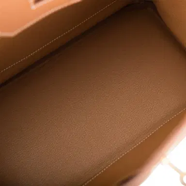HERMÈS Hermes Gold Togo Birkin 30cm Gold Hardware | Thumbnail 8 HERMÈS Hermes Gold Togo Birkin 30cm Gold Hardware | Thumbnail 8