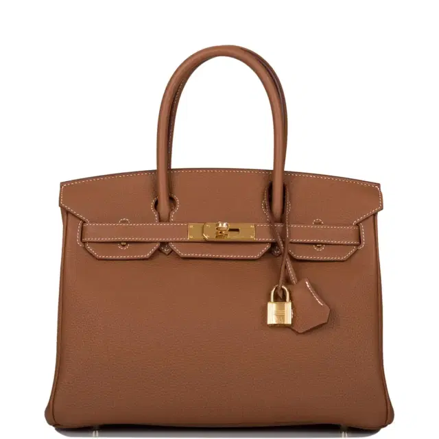 hermes Hermes Gold Togo Birkin 30cm Gold Hardware