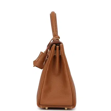 HERMÈS Hermes Kelly Retourne 25 Gold Togo Gold Hardware | Thumbnail 4 HERMÈS Hermes Kelly Retourne 25 Gold Togo Gold Hardware | Thumbnail 4