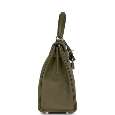 HERMÈS Hermes Kelly Retourne 25 Vert Veronese Togo Palladium Hardware | Thumbnail 3 HERMÈS Hermes Kelly Retourne 25 Vert Veronese Togo Palladium Hardware | Thumbnail 3