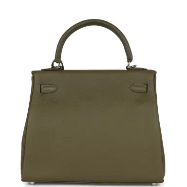 HERMÈS Hermes Kelly Retourne 25 Vert Veronese Togo Palladium Hardware | Thumbnail 4 HERMÈS Hermes Kelly Retourne 25 Vert Veronese Togo Palladium Hardware | Thumbnail 4