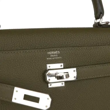 HERMÈS Hermes Kelly Retourne 25 Vert Veronese Togo Palladium Hardware | Thumbnail 7 HERMÈS Hermes Kelly Retourne 25 Vert Veronese Togo Palladium Hardware | Thumbnail 7