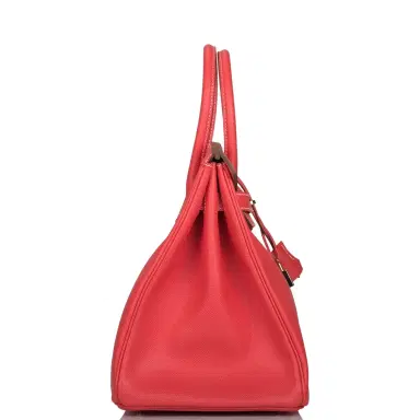 HERMÈS Hermes Rose Jaipur Epsom Bi-Color Candy Birkin 35cm Permabrass Hardware | Thumbnail 3 HERMÈS Hermes Rose Jaipur Epsom Bi-Color Candy Birkin 35cm Permabrass Hardware | Thumbnail 3