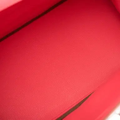 HERMÈS Hermes Rose Lipstick Togo Birkin 35cm Palladium Hardware | Thumbnail 8