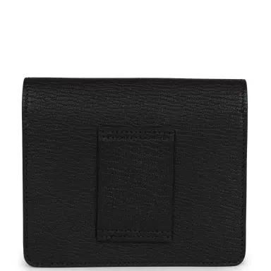 HERMÈS Hermes Roulis Slim Wallet Black Chevre Mysore Palladium Hardware | Thumbnail 4 HERMÈS Hermes Roulis Slim Wallet Black Chevre Mysore Palladium Hardware | Thumbnail 4