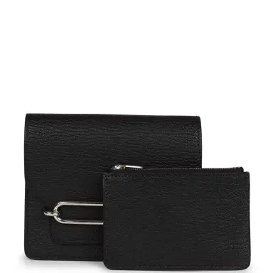 HERMÈS Hermes Roulis Slim Wallet Black Chevre Mysore Palladium Hardware | Thumbnail 7 HERMÈS Hermes Roulis Slim Wallet Black Chevre Mysore Palladium Hardware | Thumbnail 7