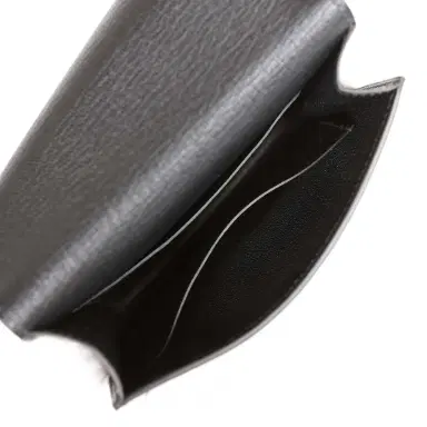 HERMÈS Hermes Roulis Slim Wallet Black Chevre Mysore Palladium Hardware | Thumbnail 9 HERMÈS Hermes Roulis Slim Wallet Black Chevre Mysore Palladium Hardware | Thumbnail 9