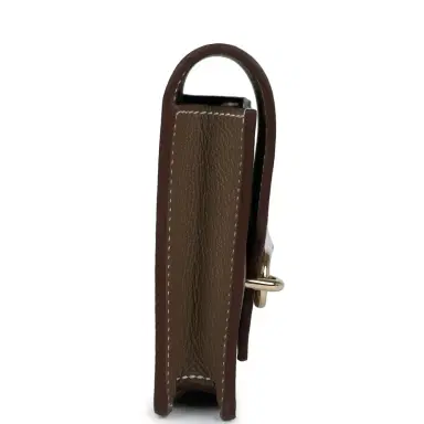 HERMÈS Hermes Roulis Slim Wallet Etoupe Evercolor Gold Hardware | Thumbnail 3 HERMÈS Hermes Roulis Slim Wallet Etoupe Evercolor Gold Hardware | Thumbnail 3