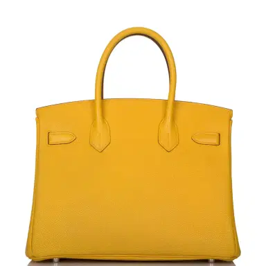 HERMÈS Hermes Soleil Togo Birkin 30cm Palladium Hardware (Preloved - Mint) | Thumbnail 4